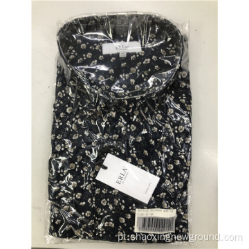 Camisa estampada de alta qualidade para homens